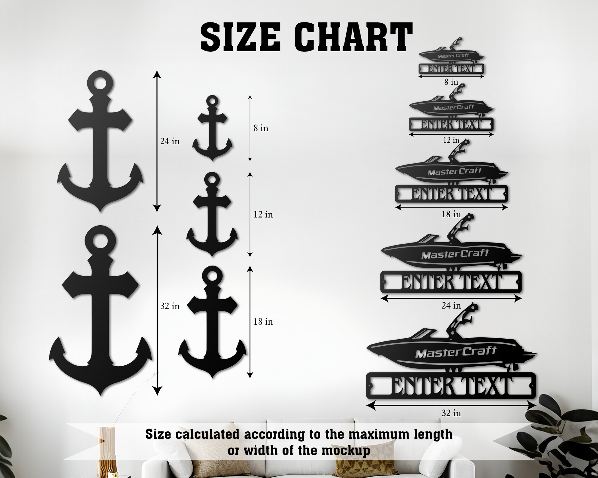 Personalized Anchor and ship rope with ship wheel Metal Address Sign House number Hanging Address Plaque Yard Sign Outdoor Sign Garden Stake