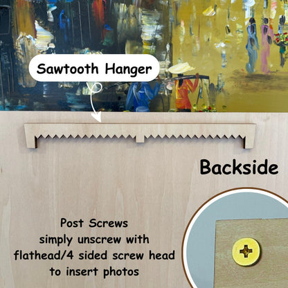 Personalized School Photo Frame: Pre-K to Graduation Picture Collage