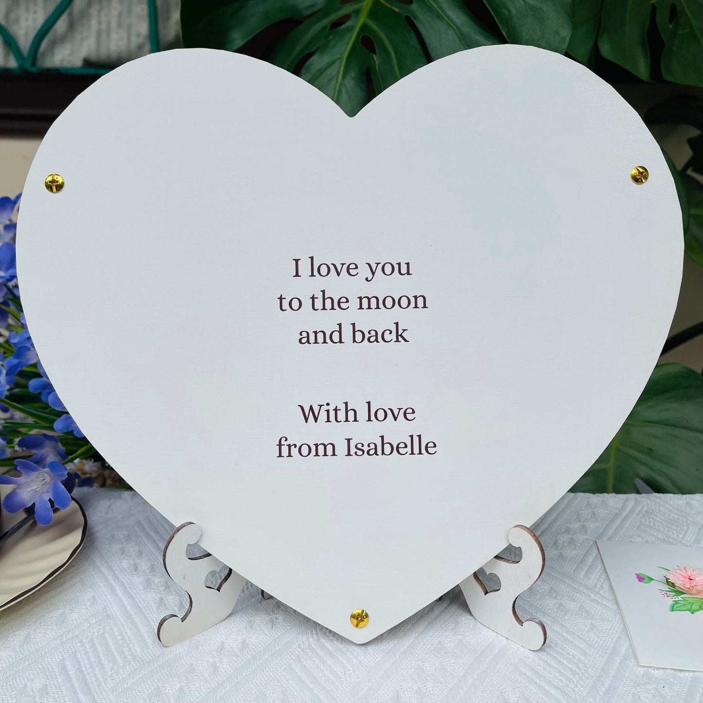 Personalized Reasons Why I Love You Puzzle: Anniversary Photo Gift
