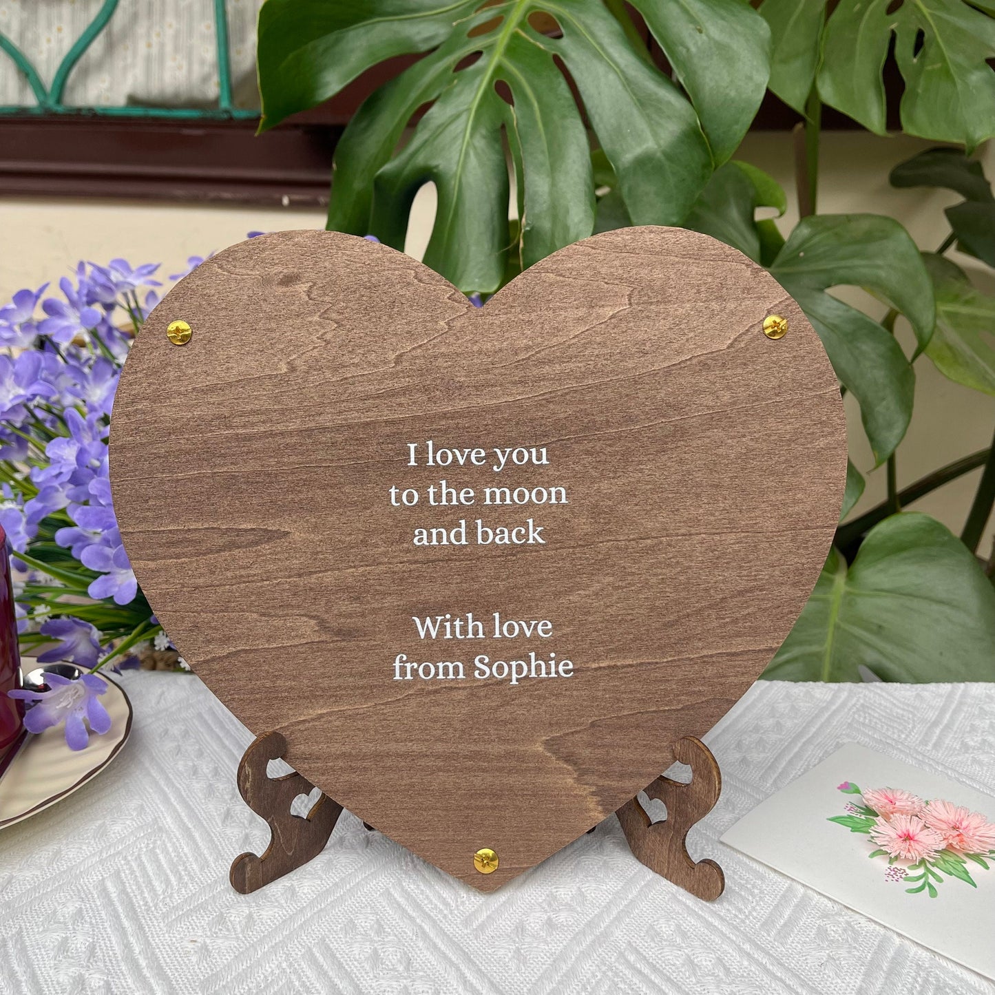 Personalized Wooden Puzzle Picture Frame: Reasons Why I Love You