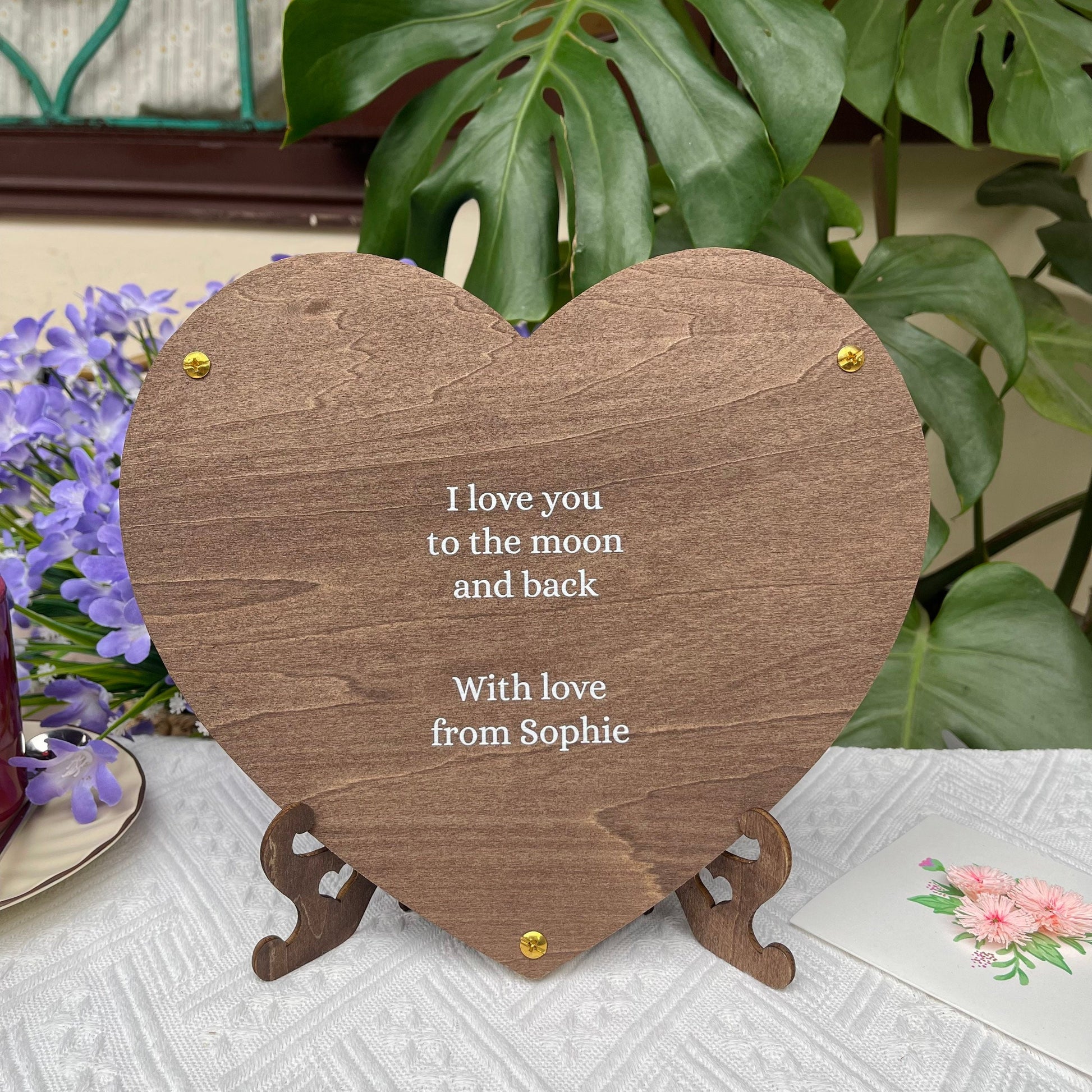 Personalized Wooden Puzzle Picture Frame: Reasons Why I Love You