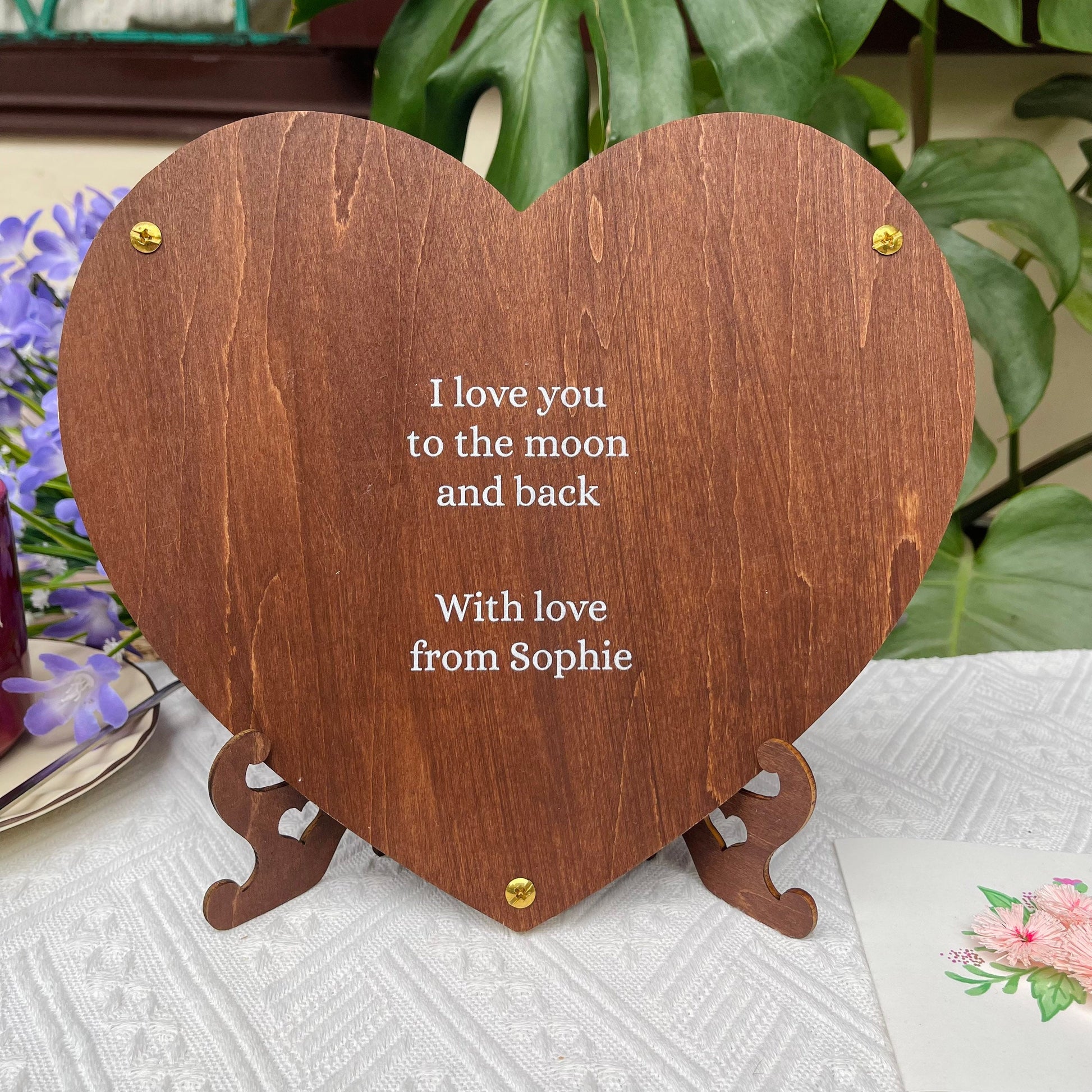 Reasons Why I Love You, Personalized Wooden Puzzle Anniversary Gift for Boyfriend Girlfriend, Birthday Gift for Her Him, Valentines Day Gift