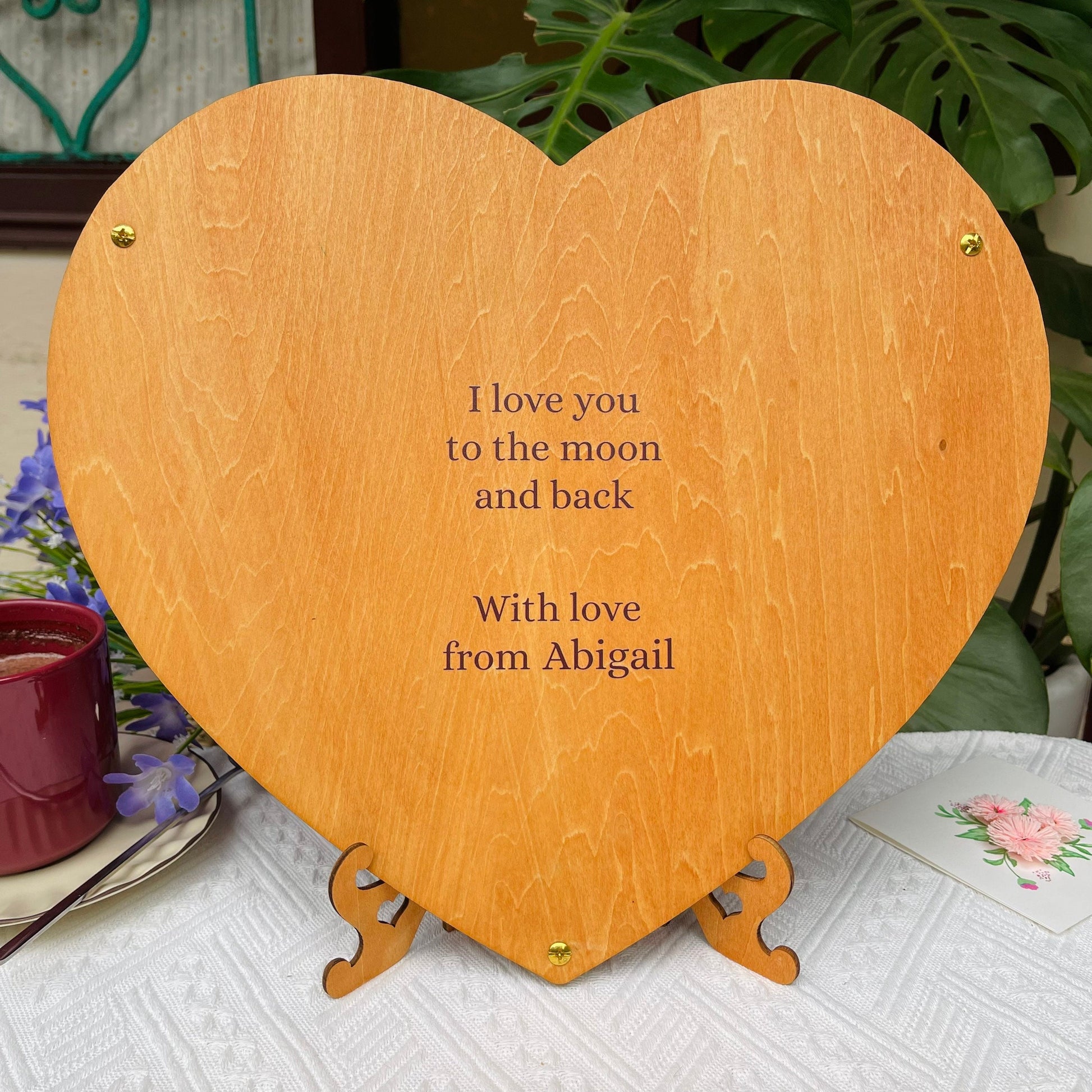 Personalized Reasons Why I Love You, Wooden Puzzle Anniversary Gift for Boyfriend Girlfriend, Birthday Gift for Her Him, Valentines Day Gift