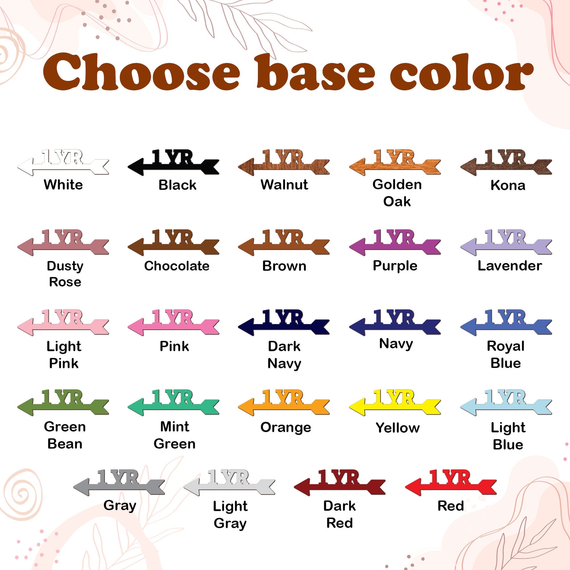 Personalized Wooden Growth Chart Markers: Milestone Keepsake