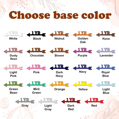 Personalized Growth Chart Markers: Wooden Height Milestone Markers