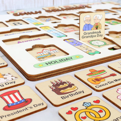 Montessori Kids Chore Chart: Daily Visual Schedule, Homeschool Planner