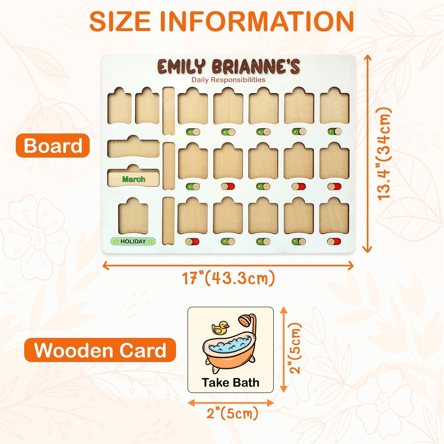 Montessori Kids Chore Chart: Daily Visual Schedule, Homeschool Planner