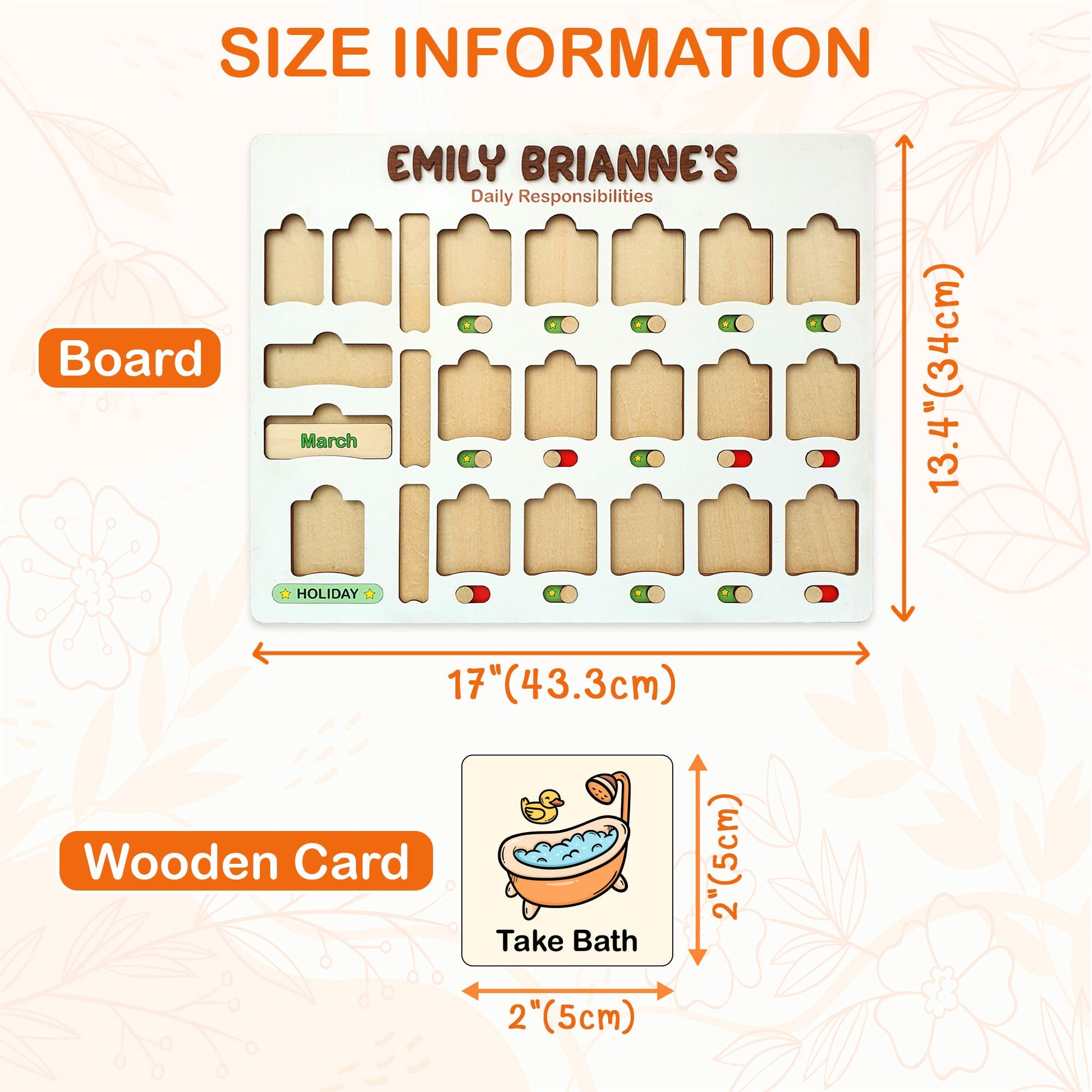 Montessori Kids Chore Chart: Daily Visual Schedule, Homeschool Planner