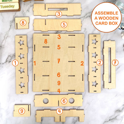 Montessori Kids Chore Chart: Daily Visual Schedule, Homeschool Planner