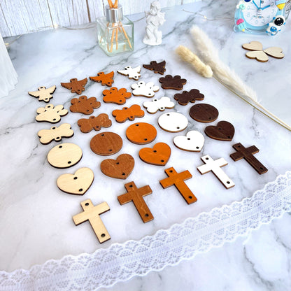 Personalized Birch Plywood Birthday Calendar Tags: Family Celebration Discs