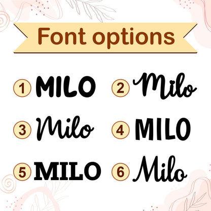 Wooden Dog Name Sign – Personalized Pet Name Plaque for Pet House, Room, Crate, Kennel, or Feeding Area – Cat Name Tag – Dog House Sign