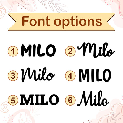 Cat Name Tag – Personalized Pet Name Sign for Pet House, Room, Crate, Kennel, or Feeding Area – Wooden Cat Plaque – Cat House Sign