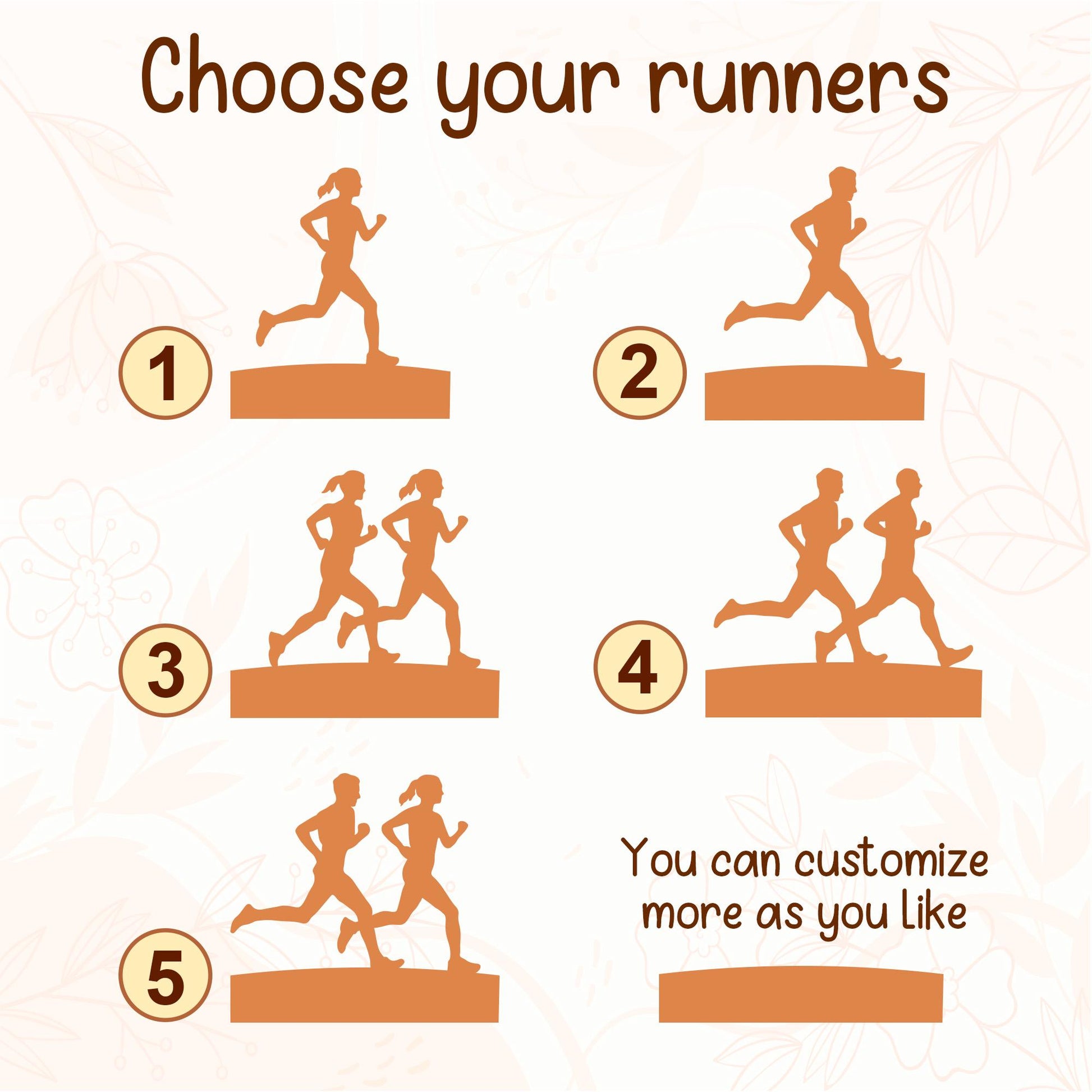 Custom Wooden Marathon Medal Display: 3D Runner Gift
