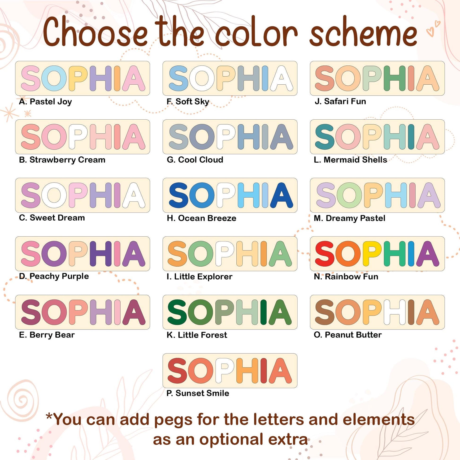 Solar System Name Puzzle: Montessori Space Nursery Decor